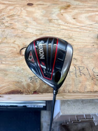 Men's 2018 Srixon Z785 Right Handed Driver Stiff Flex 9.5 Loft Graphite Shaft (Used)