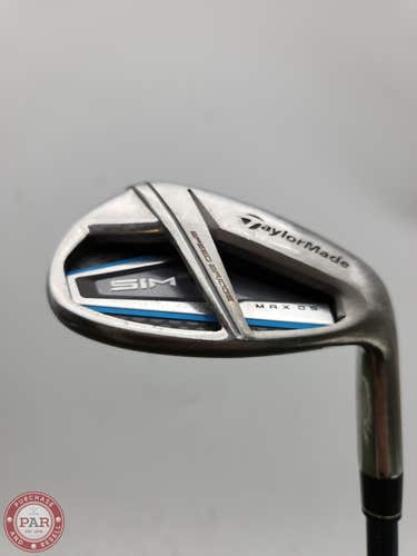 2020 TAYLORMADE SIM MAX OS SAND WEDGE SENIOR FUJI VENTUS BLUE 5 35" GOOD
