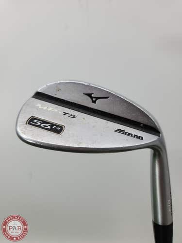 2014 MIZUNO MP T5 WHITE SATIN WEDGE 56*/14 WEDGEFLEX TT DYNAGOLD 35" GOOD