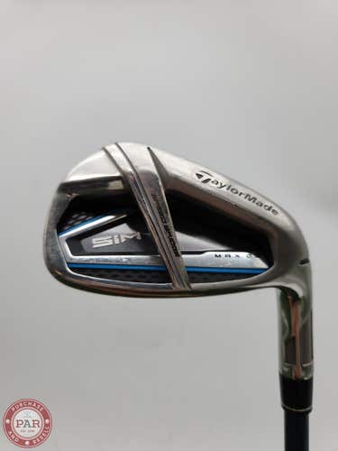 2020 TAYLORMADE SIM MAX OS 9 IRON SENIOR FUJI VENTUS BLUE 5 35.75" GOOD