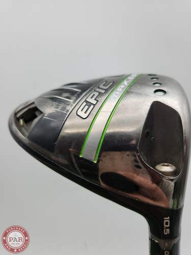 2021 CALLAWAY EPIC MAX LS DRIVER 10.5* REG PROJECTX HZRDUS SMOKE GREEN +HC GOOD