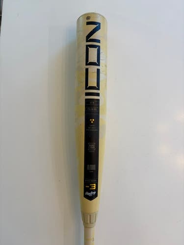2025 Rawlings Icon Composite BBCOR Certified Bat (-3) 28 oz 32" (Used)