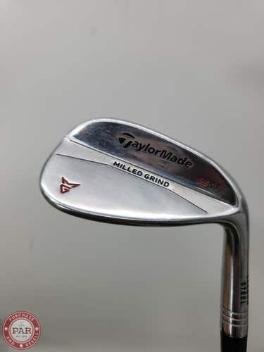 2017 TAYLORMADE MILLED GRIND SATIN CHROME WEDGE 50*/9 WEDGEFLEX TT DYNAGOLD 35.2