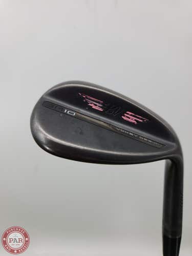 2024 TITLEIST VOKEY SM10 JET BLACK WEDGE 60*/10S WEDGEFLEX VOKEY STOCK 34.75" GO