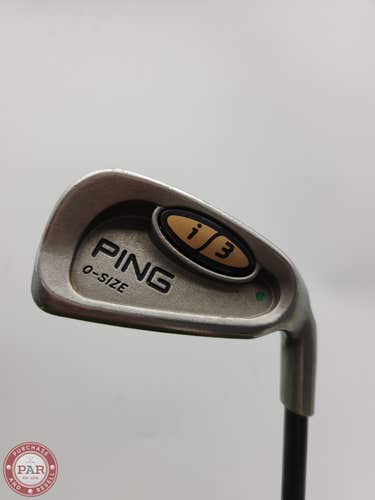 2000 PING I3 OS 5 IRON STIFF STOCK GRAPHITE 350 SERIES 38.25" (GREEN DOT) GOOD