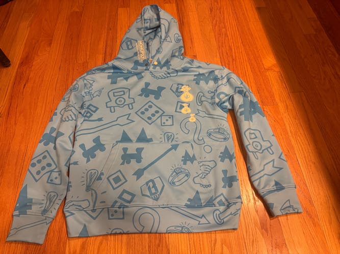 Baseball Lifestyle 101 Monopoly Grand Slam Collector Hoodie Men's Medium New