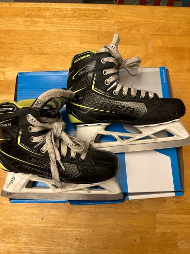 2021 Bauer GSX Hockey Goalie Skates Regular Width Size 3.5 (Used)