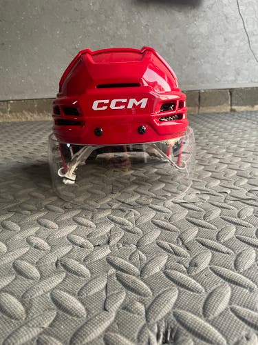 Medium CCM Tacks 720 Helmet Pro Stock (New) with new warrior visor