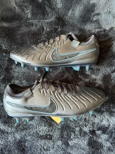 Black Men's Size M 4.5 (W 5.5) Nike Tiempo Legend 10 Elite Cleats (New)