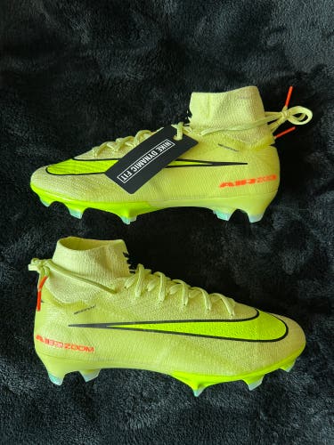 Yellow Men's Size M 5.0 (W 6.0) Nike Mercurial Superfly Elite FG Cleats (New)