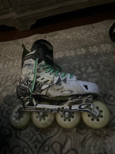 Mission Inhaler WM02 Inline Skates Extra Wide Width Size 7.5 (Used)