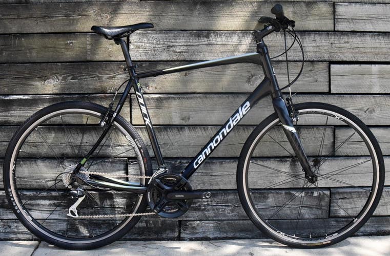 CANNONDALE QUICK HYBRID BIKE SIZE JUMBO XXL, 24", 24 SPEED, ALUMINUM