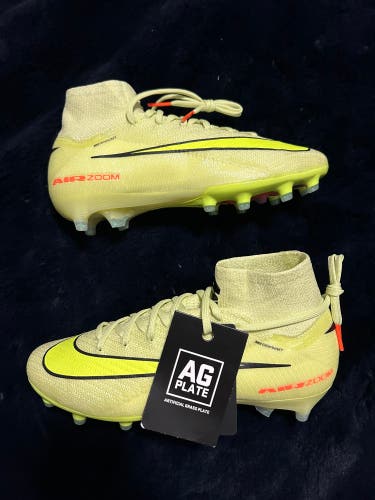 Yellow Men's Size M 5.5 (W 6.5) Nike Mercurial Superfly Elite AG Cleats (New)
