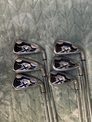 Men's Other Iron Set Right Handed Regular Flex Steel Shaft (Used)