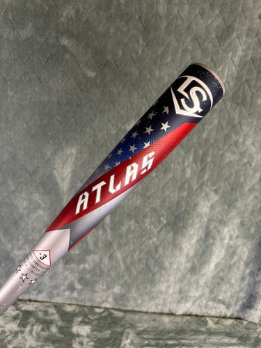 2025 Louisville Slugger Atlas Alloy Bat BBCOR Certified (-3) Alloy 28 oz 31" (Used)