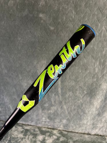 Green 2022 DeMarini Zenith Hybrid Bat (-13) Hybrid 16 oz 29" (Used)