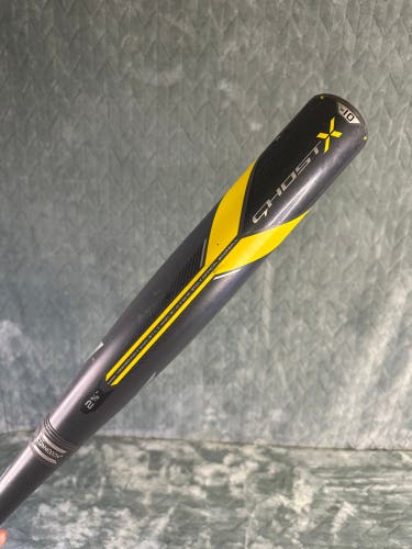 2018 Easton Ghost X Composite Bat USABat Certified (-10) Composite 21 oz 31" (Used)