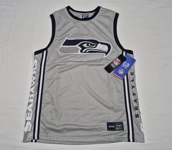 NWT men's large Seattle Seahawks Ultra Game mesh tank top