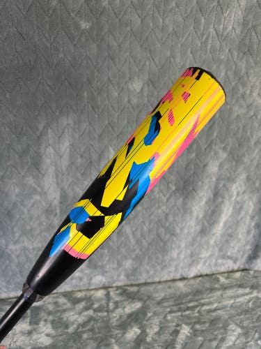 2023 DeMarini Zoa Glitch Composite Bat USSSA Certified (-10) Composite 18 oz 28" (Used)