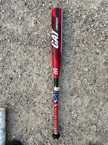 2019 Marucci CAT Composite USSSA Certified Bat (-10) 21 oz 31" (Used)