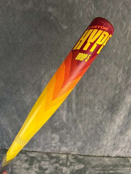2024 Easton Hype Fire Composite Bat USSSA Certified (-5) Composite 27 oz 32" (Used)