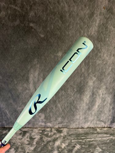 2026 Rawlings Icon Composite Bat USSSA Certified (-8) Composite 23 oz 31" (Used)