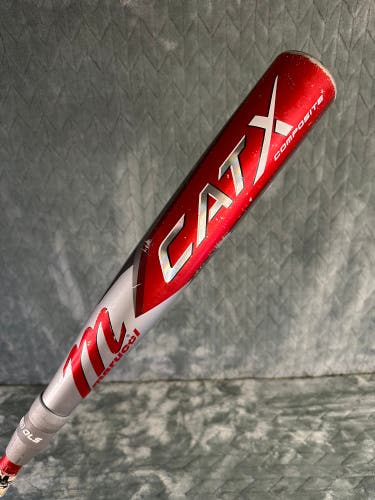 2023 Marucci CAT X Composite Bat USSSA Certified (-8) Composite 22 oz 30" (Used)