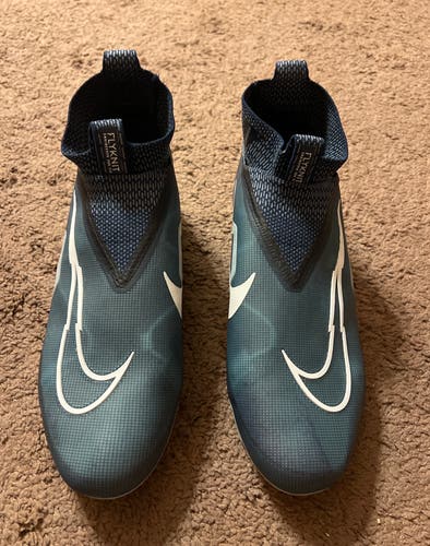 New Nike Alpha Menace Elite 3 Football Cleats Navy Size 15 CT6648-400