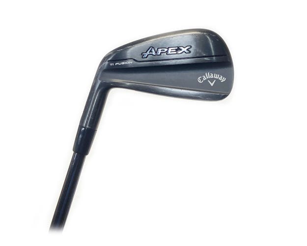 LH Callaway Apex TI Fusion Single 4 Iron Steel KBS $-Taper 120 Stiff Flex