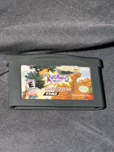 Nintendo Gameboy Advance Nickelodeon Rugrats Castle Capers Video Game Used Works