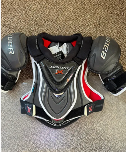Junior Small Bauer Vapor X100 Shoulder Pads