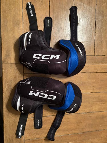 Senior Large CCM classic Elbow Pads (Used)