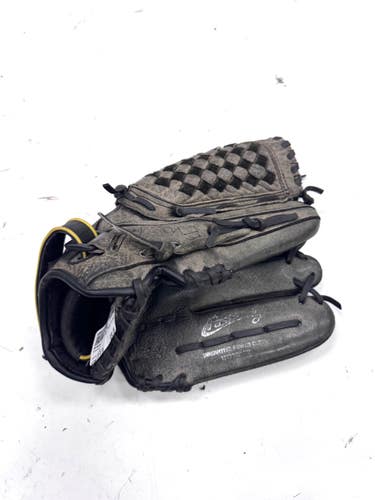 Used Mizuno POWER CLOSE BB/SB Glove RH Throw Black 12 1/2" 11860-S000313939