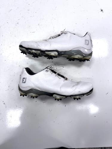 Used Foot Joy Mens Golf Shoes White Senior 11.5 11860-C000313911