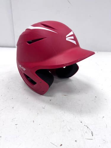 Used Easton ELITE X JR Batting Helmet No Mask Red Fits all 11860-S000313885