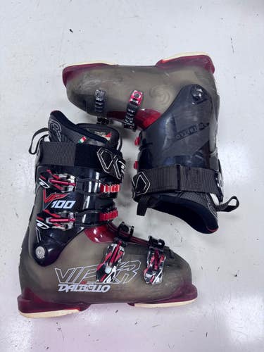 Used Dalbello VIPER 100 Mens DH Ski Boot Black 275 MP - M09.5 - W10.5 11860-S000313880