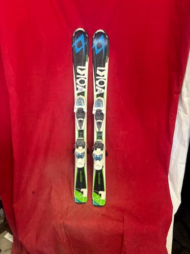 Jr Skis: Volkl 100 cm All Mountain Skis With Bindings (Used)