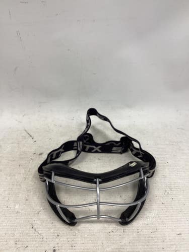 Used STX 4 SIGHT + S Lacrosse Facial Protect Black Senior 11851-S000050562