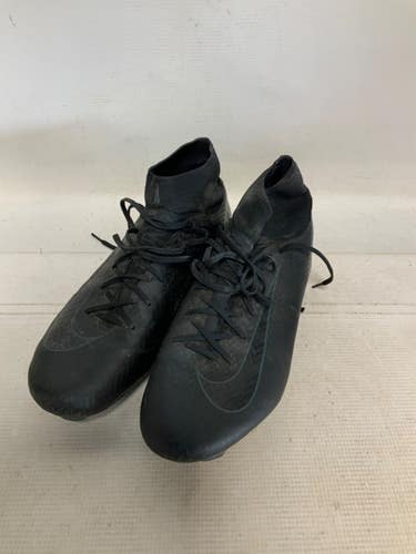 Used Nike MERCURIAL AIR ZOOM Soccer Cleats Black Senior 10 11823-S000041233