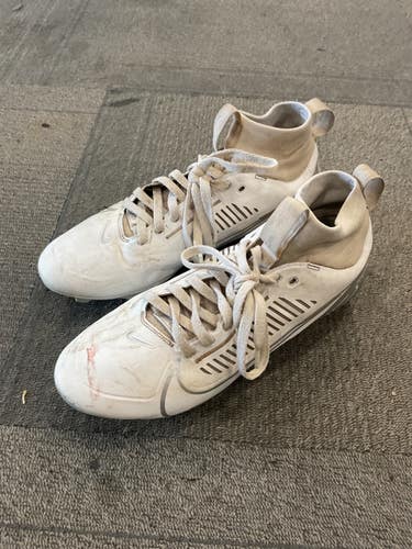 Used Nike VAPOR Adult FB Cleats White Senior 11.5 11614-S000242264