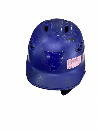 Used Rawlings HITTING HELMET Batting Helmet No Mask Royal Blue MD 11613-S000188017