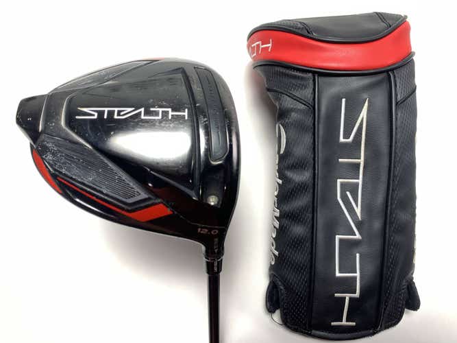 TaylorMade Stealth Driver 12* Fujikura Motore X F3 5-R Regular RH HC