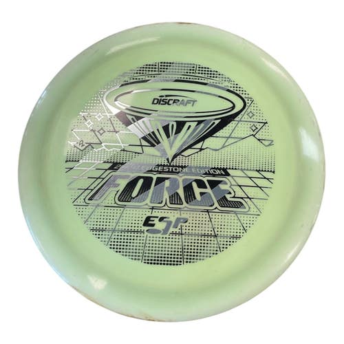 Used Discraft ESP FORCE Disc Golf Driver Green 168g 11450-S000527082