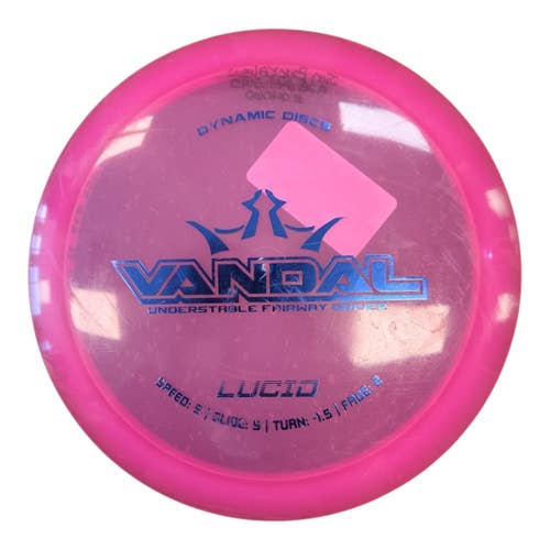 Used Dynamic Discs VANDAL Disc Golf Driver Pink 170g 11450-S000527069