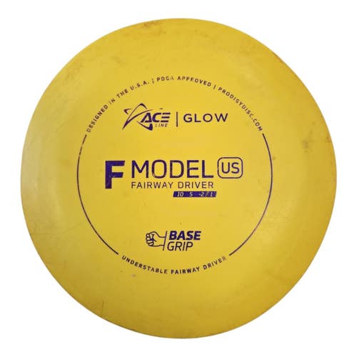 Used Prodigy F MODEL US Disc Golf Driver Yellow 174g 11450-S000527073