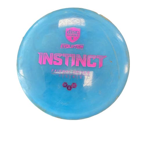 Used Discmania INSTINCT Disc Golf Driver Royal Blue 11450-S000526994