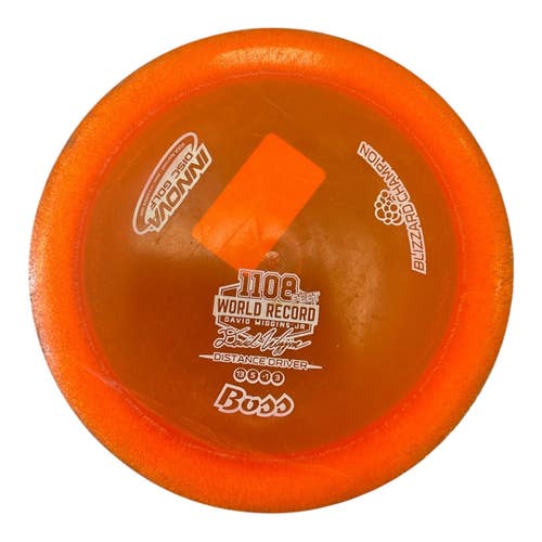 Used Innova BOSS Disc Golf Driver Orange 11450-S000526990