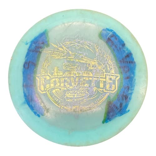 Used Innova SWIRLED STAR CORVETTE Disc Golf Driver Turquoise 177g 11450-S000526936