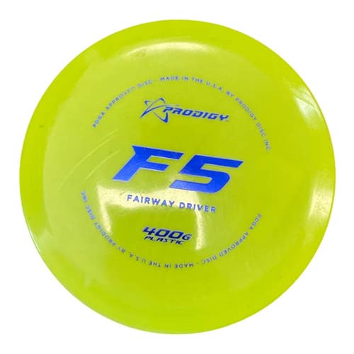 Used Prodigy 400G F5 Disc Golf Driver Green 174g 11450-S000526923