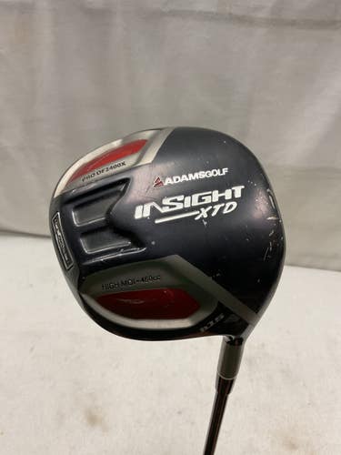 Used Adams Golf INSIGHT XTD Mens Driver RH 10.5 Degree 11490-S000276727